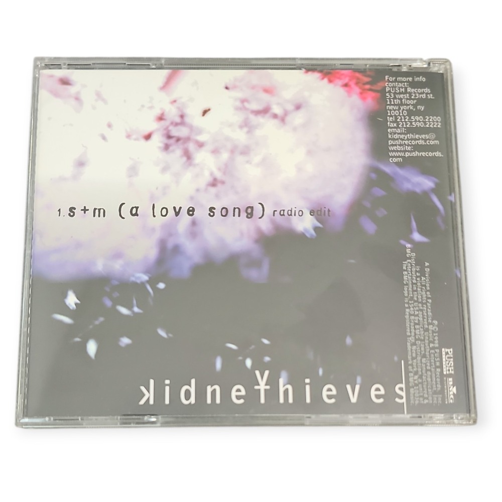 Kidneythieves – S+M (A Love Song) [1998 Promotional CD Single]‎ - Picture 2 of 3